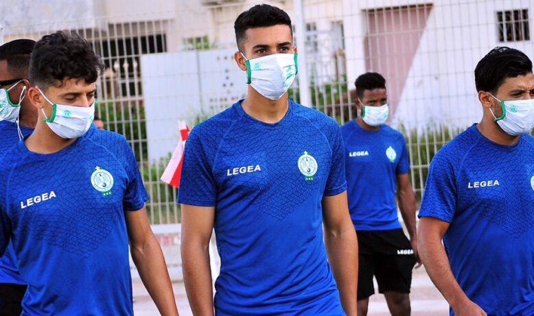 الرجاء يعلن خلوه من كورونا قبل التوجه غدا إلى زامبيا