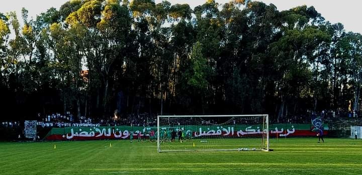 جماهير مولودية الجزائر توجه رسالة تحفيزية للاعبين قبل مواجهة الوداد الرياضي