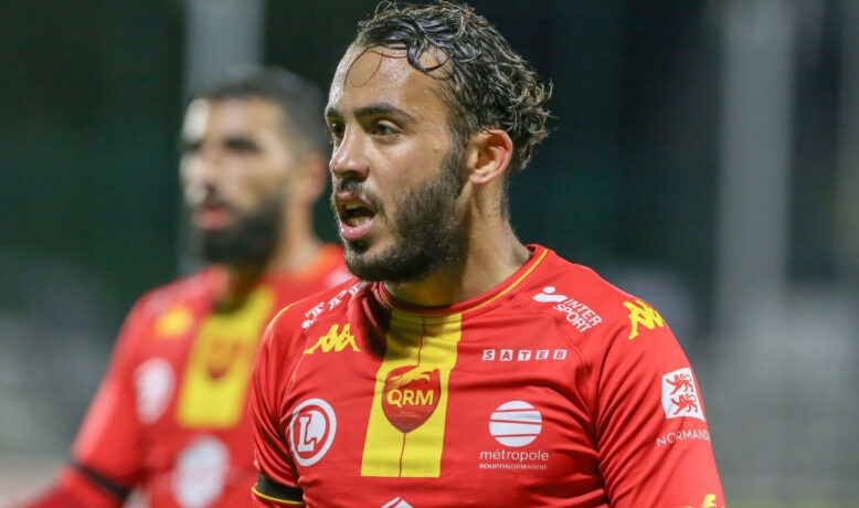 هدف التونسي حداد مرشح  لجائزة الأفضل في دوري الدرجة الثانية الفرنسي