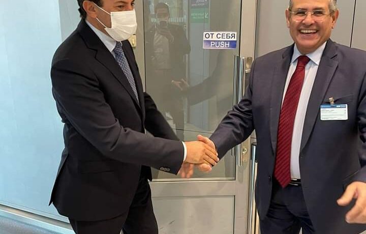 وزير الرياضة الشباب والرياضة المصري يصل روسيا لهذا السبب