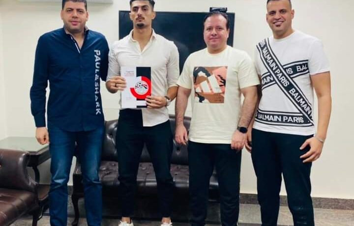 المصري ينجح في التعاقد مع المهاجم الفلسطيني محمد بلح