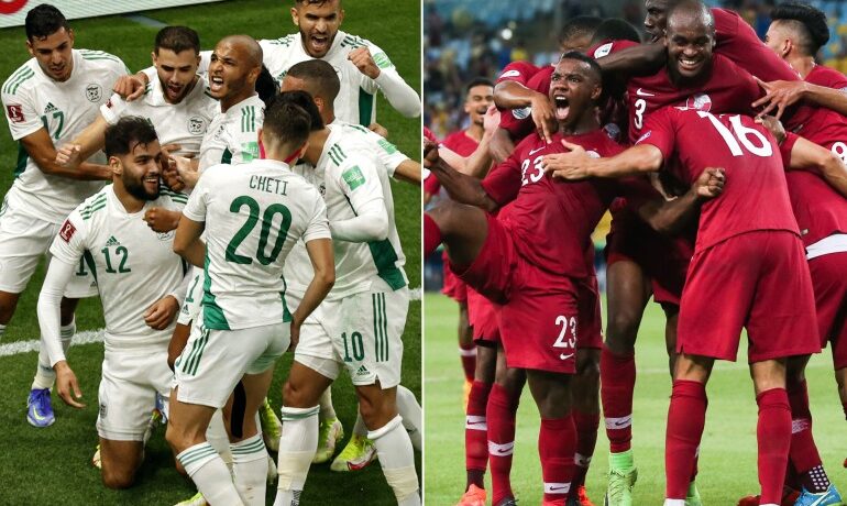 المنتخب الجزائري دون جماهيريه في مواجهة قطر