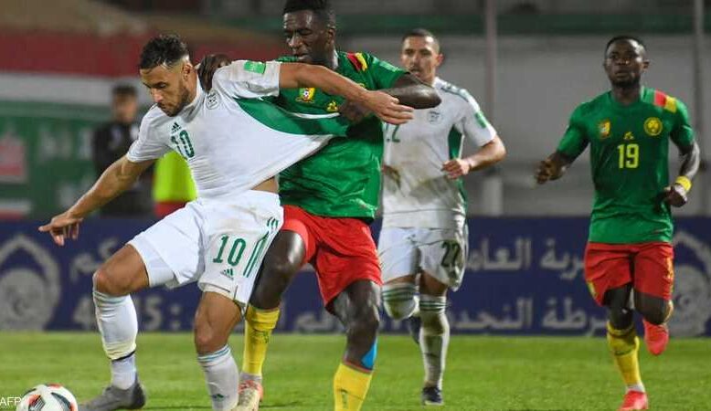 الاتحاد الجزائري يطلب بإعادة مباراته أمام الكاميرون