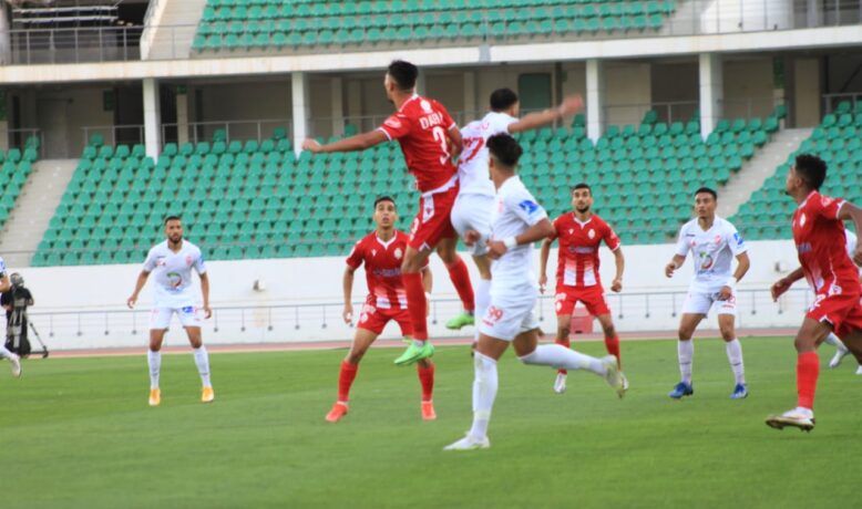 مهاجم الحسنية الذي سبق أن سجل ضد الوداد يحمل وشاح الوينرز