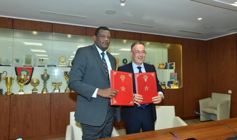 إتفاقية توأمة بين جامعة الكرة والاتحاد الإثيوبي