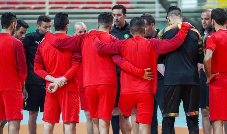 المنتخب المغربي ينهي استعداداته لمواجهة البرازيل