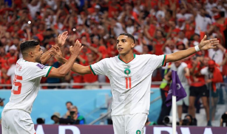 فيفا تصدم الصابيري بعد هدفه في مباراة بلجيكا