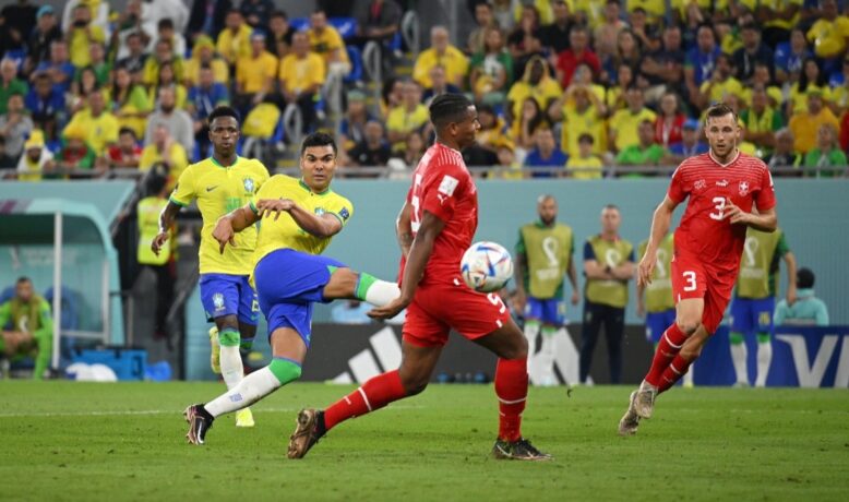 البرازيل تبعثر أوراق سويسرا وتتأهل للدور الثاني من المونديال