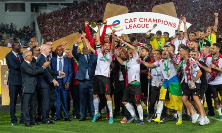الكاف يحدد مواعيد الوداد في دوري الأبطال