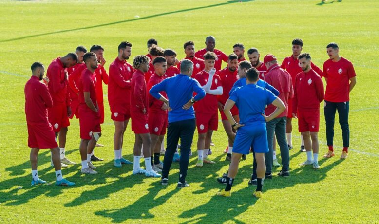 الوداد يتفقد ملعب مباراته أمام صان داونز