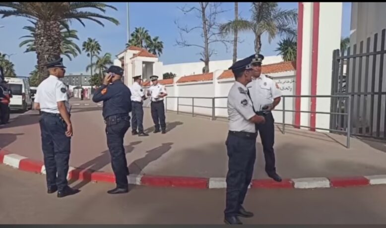 الشغب يرافق مباراة الجيش الملكي ونهضة بركان